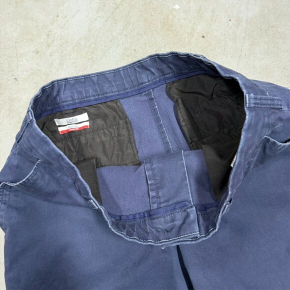 Croft & Barrow Classic Fit Cinos Easy Care Pants Cotton Stretch Pants Blue 36x31 - Picture 5 of 10